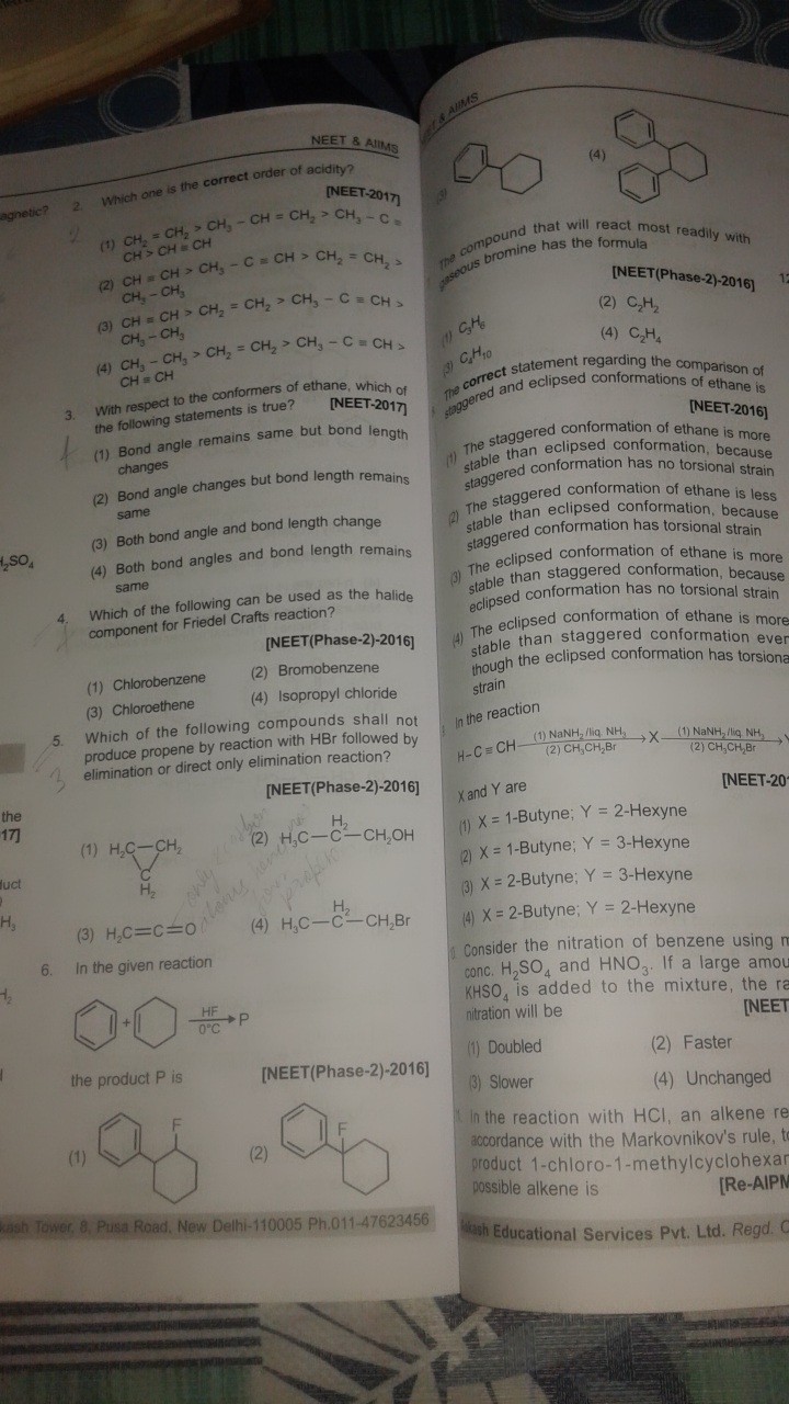 Question image for Sir please answer question 6 with reason...thanks